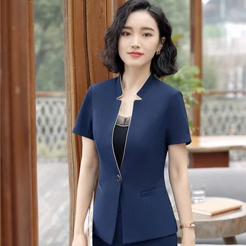 2018 Fashion Casual Uniform Designs Blazers & Jackets Coat for Women Business Work Wear Summer Outwear Tops Female Clothes
2018 Fashion Casual Uniform Designs Blazers & Jackets Coat for Women Business Work Wear Summer Outwear Tops Female Clothes