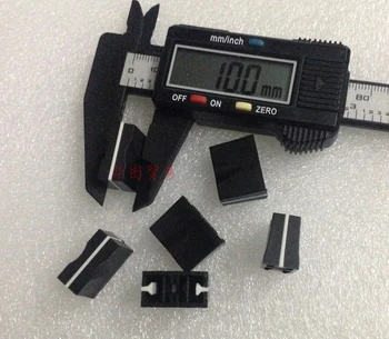 10pcs Mixing station Mixer Straight Slot Potentiometer Fader Knob Hole Hole 4mm Pusher Hood Length 19MM Height 15MM
10pcs Mixing station Mixer Straight Slot Potentiometer Fader Knob Hole Hole 4mm Pusher Hood Length 19MM Height 15MM