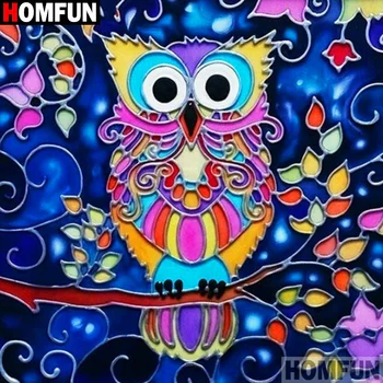 HOMFUN Full Square/Round Drill 5D DIY Diamond Painting "Colored owl" 3D Diamond Embroidery Cross Stitch Home Decor A19658
HOMFUN Full Square/Round Drill 5D DIY Diamond Painting "Colored owl" 3D Diamond Embroidery Cross Stitch Home Decor A19658