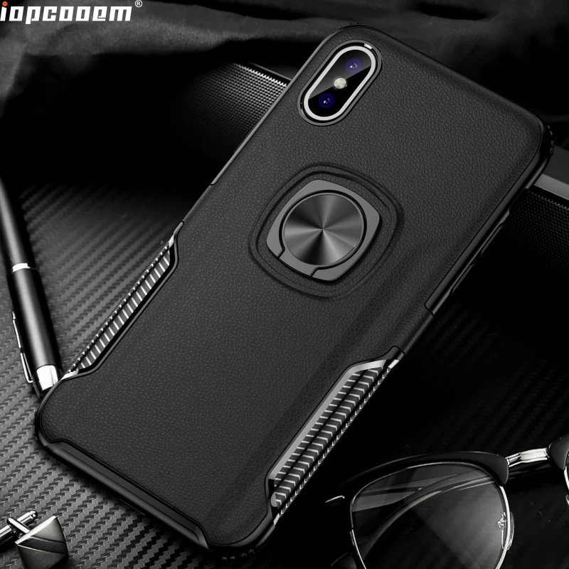 Phone Cases For Iphone X Case Ring Magnetism Stand Shockproof Car stand Armor back cover For Iphone XS Coque 5.8 inch
Phone Cases For Iphone X Case Ring Magnetism Stand Shockproof Car stand Armor back cover For Iphone XS Coque 5.8 inch