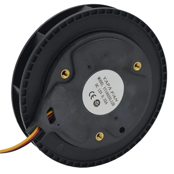 100*25mm 10025 DC 12V purifier Centrifugal fan Brushless DC motor YF10025L12B