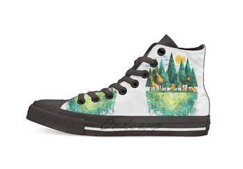 Geo Forest Design breathable Casual High Top lace-up Canvas shoes sneakers For Drop shipping
Geo Forest Design breathable Casual High Top lace-up Canvas shoes sneakers For Drop shipping