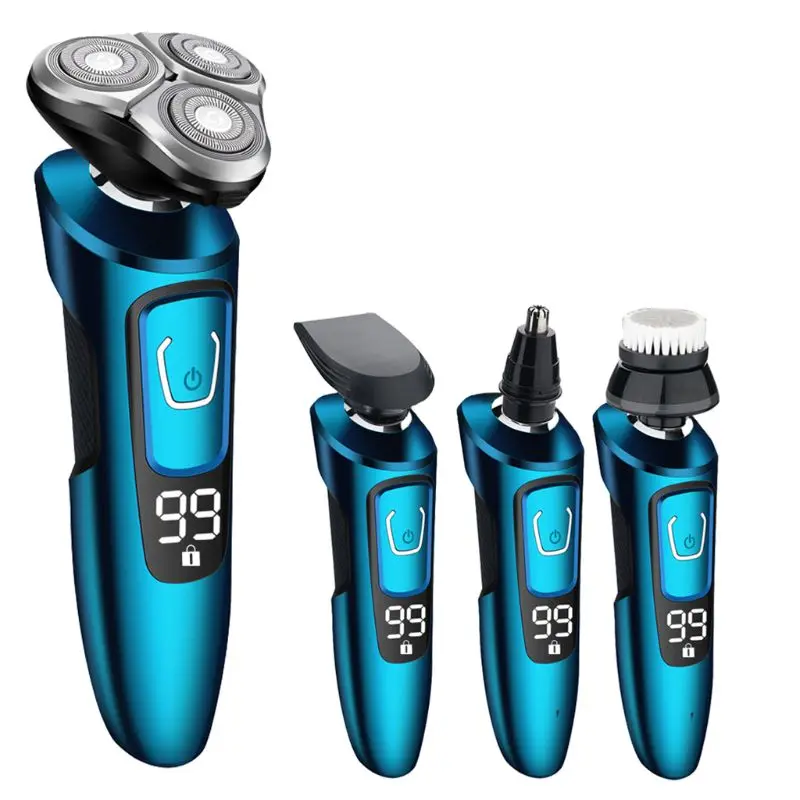 Intelligent Digital Display Electric Shaver Wet and Dry Electric Razor For Men USB Rechargeable Beard Shaving Machine Face Shav
Intelligent Digital Display Electric Shaver Wet and Dry Electric Razor For Men USB Rechargeable Beard Shaving Machine Face Shav