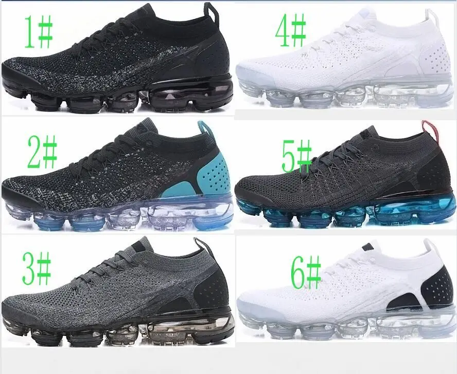 MEN'S 2018 V2 AIR VAPORMAX FLYKNIT TRAINER SNEAKER SHOES high quality