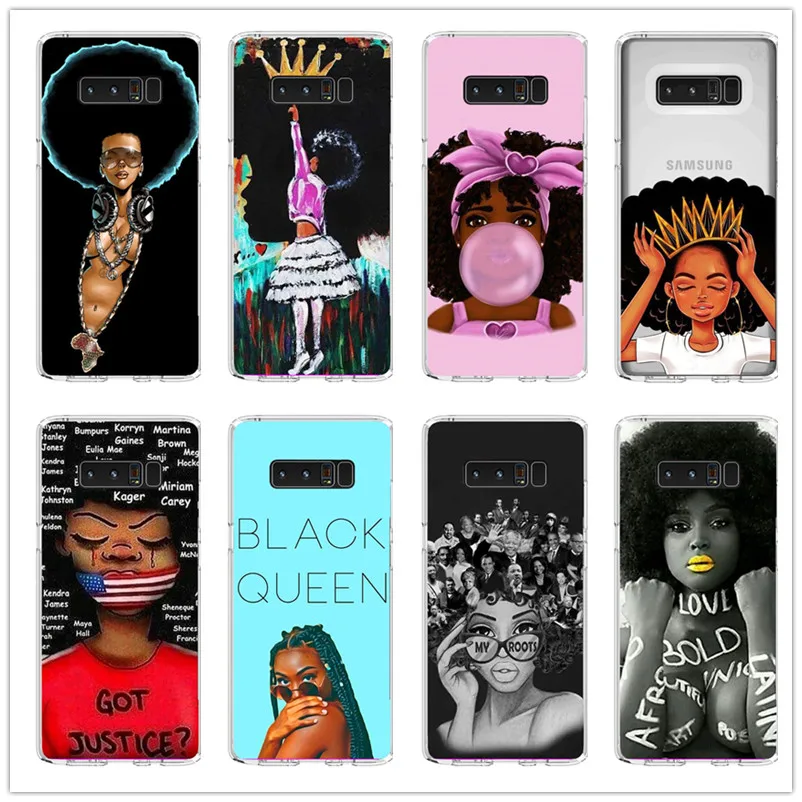 2bunz Melanin Poppin Aba Мягкий силиконовый чехол для телефона Samsung S7 S8 S9 S10 A10 A3 A50 Модный