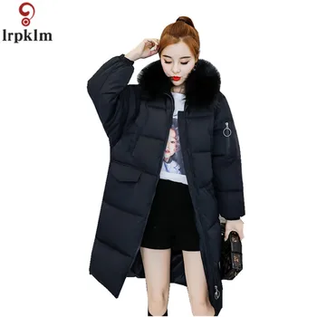 Women Winter Jacket White Coat Thick Parka Fake Fur Collar Hooded Loose Padded Jackets 2018 New Overknee Long Coat Winter CH702
Women Winter Jacket White Coat Thick Parka Fake Fur Collar Hooded Loose Padded Jackets 2018 New Overknee Long Coat Winter CH702