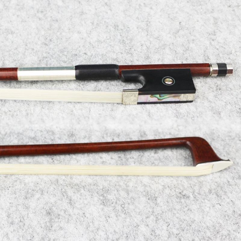 NEW 4/4 Size Carbon Fiber Violin Bow Pernambuco Skin,Good performance,Ebony Frog Violin Parts Accessories
NEW 4/4 Size Carbon Fiber Violin Bow Pernambuco Skin,Good performance,Ebony Frog Violin Parts Accessories
