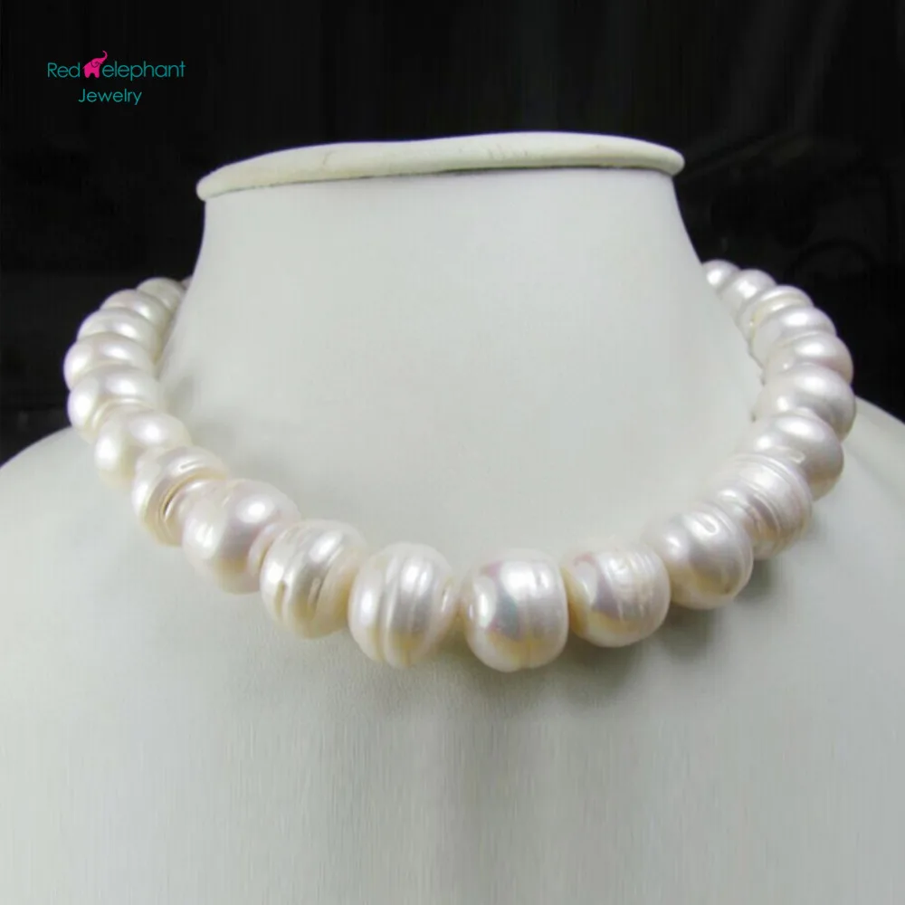 Free shopping! 15-16MM AAA NATURAL Akoya WHITE SOUTH SEA BAROQUE PEARL NECKLACE 14K 18"INCH
Free shopping! 15-16MM AAA NATURAL Akoya WHITE SOUTH SEA BAROQUE PEARL NECKLACE 14K 18"INCH