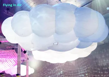 Customized 2m Stage Hanging Inflatable Cloud for Concert/Event
Customized 2m Stage Hanging Inflatable Cloud for Concert/Event