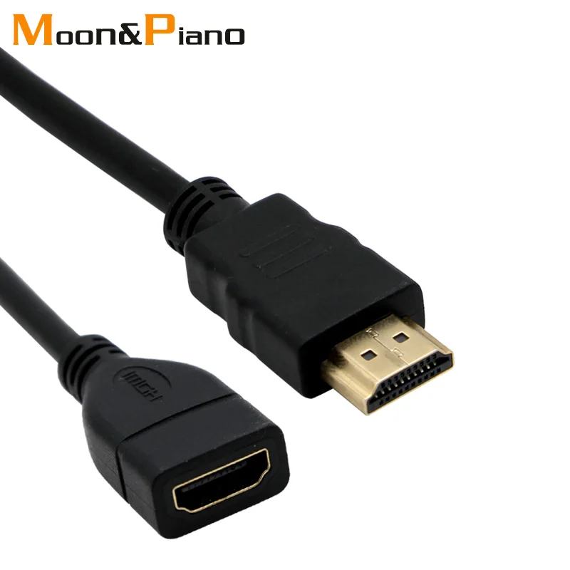 HDMI Extension Cable Male to Female Connector Cables HDMI 1.4 1080P For Projector Monitor HD TV LCD Laptop PS3 Extension
HDMI Extension Cable Male to Female Connector Cables HDMI 1.4 1080P For Projector Monitor HD TV LCD Laptop PS3 Extension