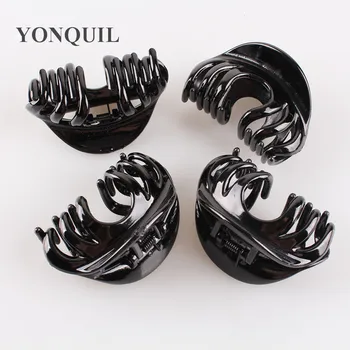 Jaw hair clips women's plastic hair claws clips lady hair accessories 7.5*4CM size black solid color for LADY shower 24pcs/lot
Jaw hair clips women's plastic hair claws clips lady hair accessories 7.5*4CM size black solid color for LADY shower 24pcs/lot