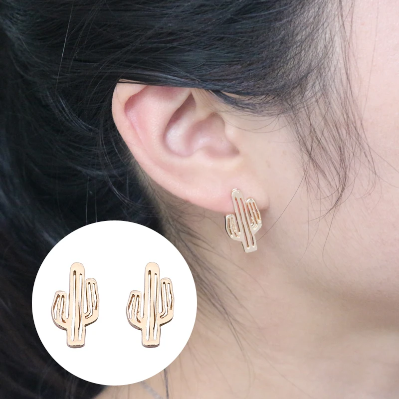 Cactus Earring For Women Hollow Enamel Stud Earring Trendy Women Jewelry For Wedding Gift Wholesale Dropshipping Brinco Feminino
Cactus Earring For Women Hollow Enamel Stud Earring Trendy Women Jewelry For Wedding Gift Wholesale Dropshipping Brinco Feminino