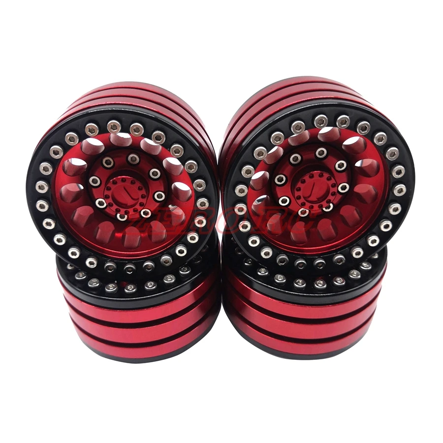 4PCS METAL 1.9 Inch BEADLOCK WHEELS RIMS FOR RC AXIAL SCX10 TRX-4 JEEP SCX10-II TF2 D90 D110 ROCK Crawler TRUCK
4PCS METAL 1.9 Inch BEADLOCK WHEELS RIMS FOR RC AXIAL SCX10 TRX-4 JEEP SCX10-II TF2 D90 D110 ROCK Crawler TRUCK
