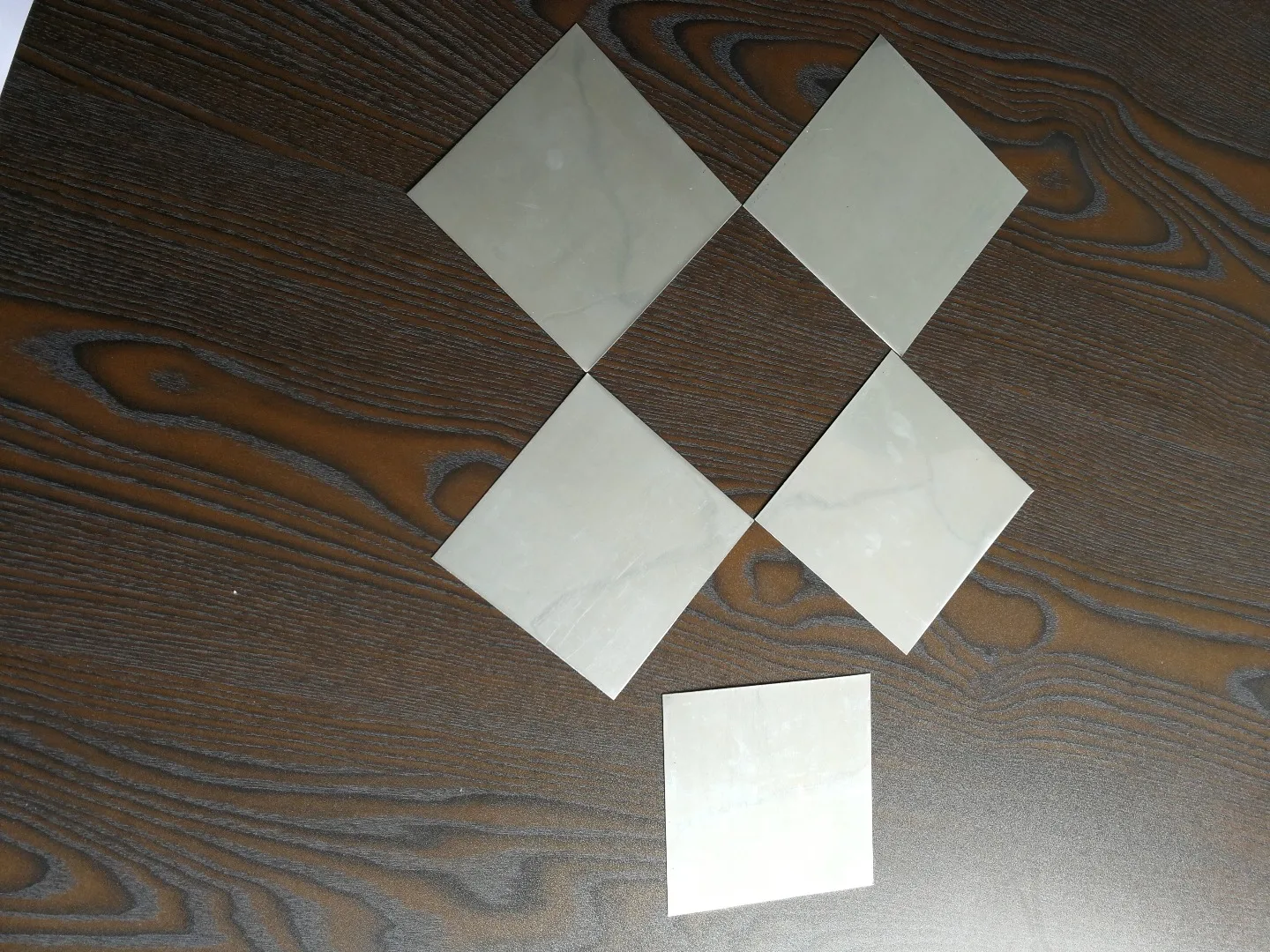 5pcs NEW Pure Zinc Zn Sheet Plate Metal Foil 100mm*100mm*0.5mm