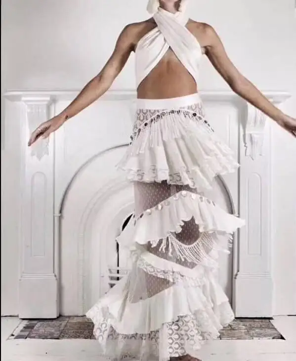 Celebrity Tassel Dress Top Quality White Blue Sleeveless Summer Long Fashion Strapless Suits Dresses Evening Party Dress
Celebrity Tassel Dress Top Quality White Blue Sleeveless Summer Long Fashion Strapless Suits Dresses Evening Party Dress