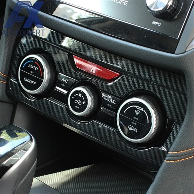 Car Styling For Subaru XV Crosstrek 2018 ABS Carbon Fiber Dashboard A/C AC Air Condition Warning Light Adjust Switch Cover Trims
Car Styling For Subaru XV Crosstrek 2018 ABS Carbon Fiber Dashboard A/C AC Air Condition Warning Light Adjust Switch Cover Trims
