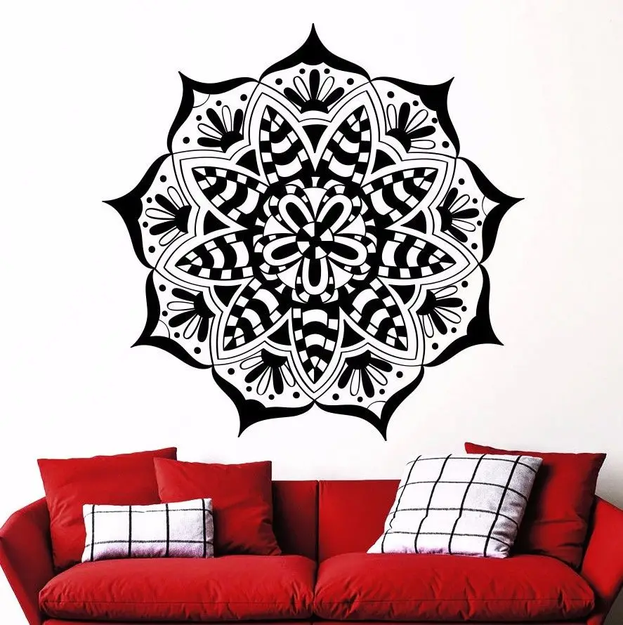 Bohemian Mandala Wall Decals Artistic Yoga Studio Vinyl Removable Wall Stickers Home Self Living Room Indian Pattern DecorSYY292
Bohemian Mandala Wall Decals Artistic Yoga Studio Vinyl Removable Wall Stickers Home Self Living Room Indian Pattern DecorSYY292