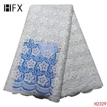 HFX 2019 High Quality Nigerian guipure Lace Fabric white France cotton Lace Fabrics African cord lace for women dress H2329
HFX 2019 High Quality Nigerian guipure Lace Fabric white France cotton Lace Fabrics African cord lace for women dress H2329