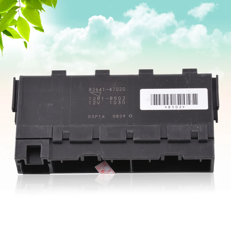 CAPQX New Integreted Relay 82641-47020 For LAND CRUISER YARIS URBAN VERSO COROLLA AURIS PRIUS AVENSIS MIRAI GS450H RAV4 PREMIO
CAPQX New Integreted Relay 82641-47020 For LAND CRUISER YARIS URBAN VERSO COROLLA AURIS PRIUS AVENSIS MIRAI GS450H RAV4 PREMIO