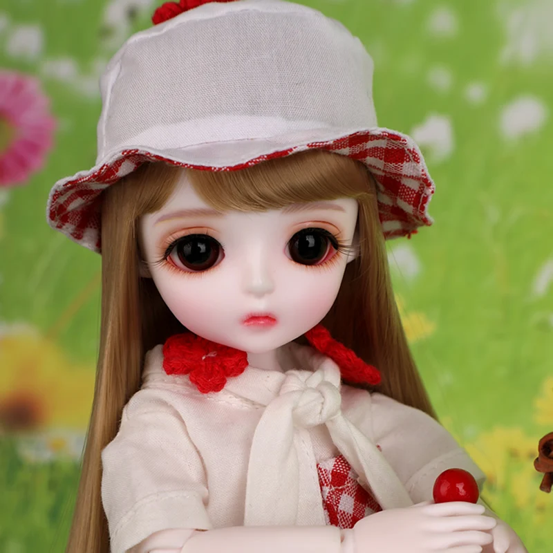Full Set 1/6 BJD Doll BJD/SD Lovely Miu Joint Doll Resin Doll For Baby Girl Birthday Gift Present Free Shipping
Full Set 1/6 BJD Doll BJD/SD Lovely Miu Joint Doll Resin Doll For Baby Girl Birthday Gift Present Free Shipping