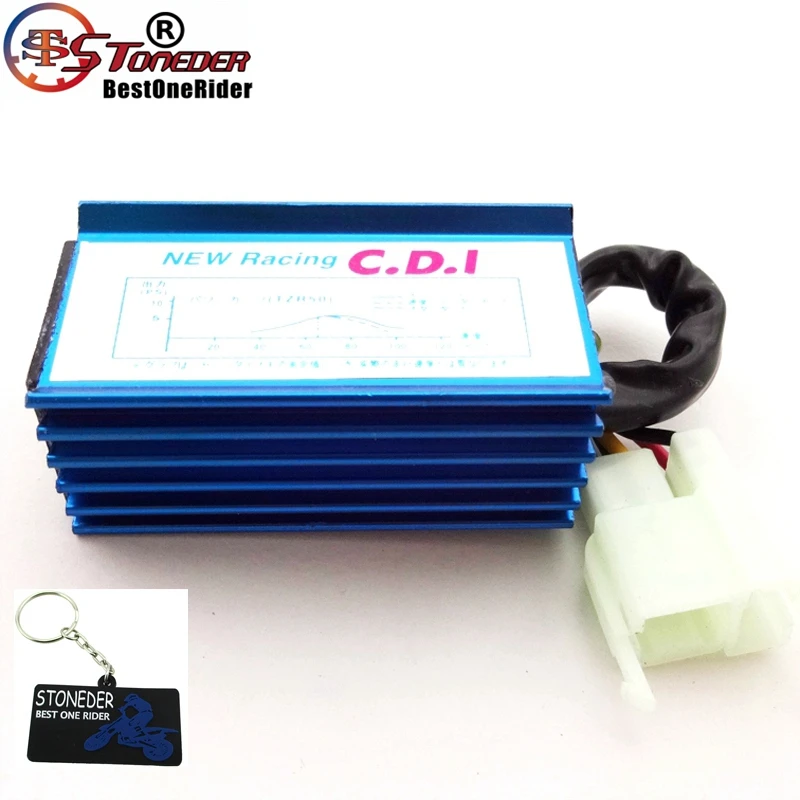 STONEDER Blue 6 Pin Racing Ignition AC CDI Box For 150cc 160cc 200cc 250cc Pit Dirt Bike Motorcycle ATV Lifan Roketa Kazuma Sunl
STONEDER Blue 6 Pin Racing Ignition AC CDI Box For 150cc 160cc 200cc 250cc Pit Dirt Bike Motorcycle ATV Lifan Roketa Kazuma Sunl