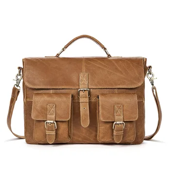 Men Genuine Leather Handbags Casual Cow Leather Laptop Bags Male Business Travel Messenger Bags Men's Crossbody Shoulder Bag
Men Genuine Leather Handbags Casual Cow Leather Laptop Bags Male Business Travel Messenger Bags Men's Crossbody Shoulder Bag
