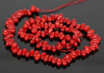 2Strands/lot Natural Red Bamboo Coral Round Teardrop Top Drilled Beads, Bamboo Coral Teardrop Beads Necklace
2Strands/lot Natural Red Bamboo Coral Round Teardrop Top Drilled Beads, Bamboo Coral Teardrop Beads Necklace