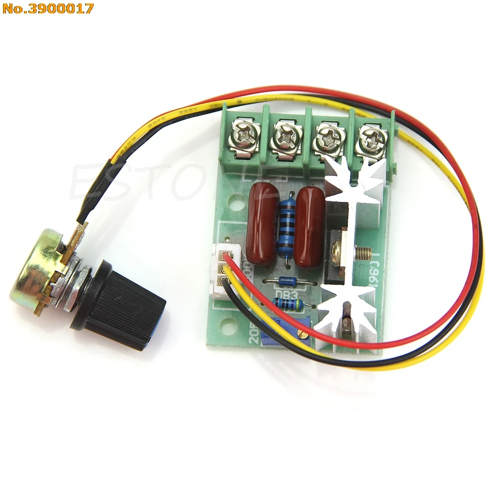 2000W High Power Thyristor Electronic Volt Regulator Speed Controller Governor 2018 New
2000W High Power Thyristor Electronic Volt Regulator Speed Controller Governor 2018 New