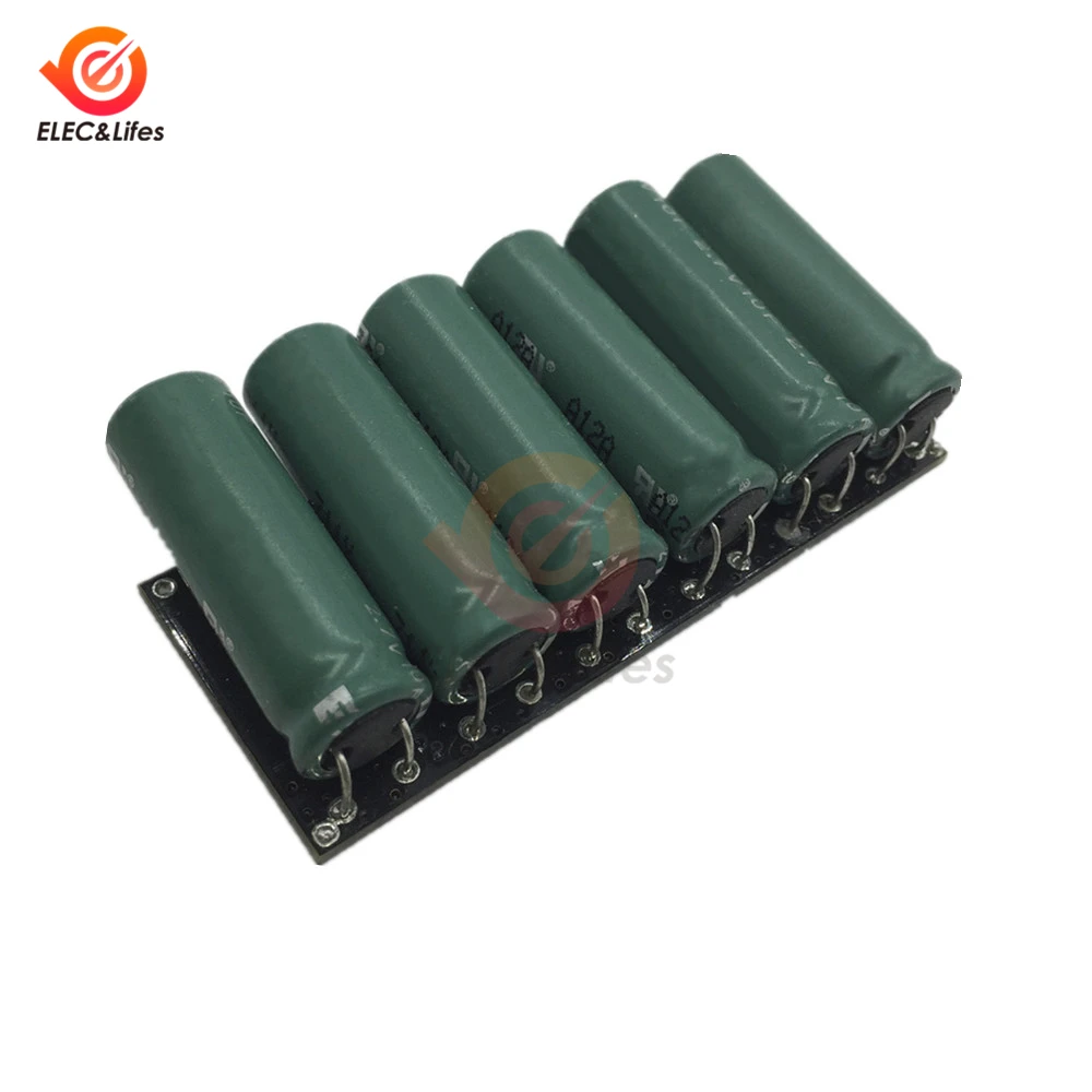 16V 1.6F Farad Capacitor Set 6pcs 2.7V 10F Single Row Super Capacitors Module electric vehicle Energy storage charging discharge
16V 1.6F Farad Capacitor Set 6pcs 2.7V 10F Single Row Super Capacitors Module electric vehicle Energy storage charging discharge
