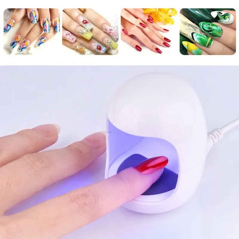 Mini USB Portable UV LED DisplayGel Lamp Nail Polish Dryer One Finger Manicure Timer Fast Drying Nail Art Tools 3W
Mini USB Portable UV LED DisplayGel Lamp Nail Polish Dryer One Finger Manicure Timer Fast Drying Nail Art Tools 3W