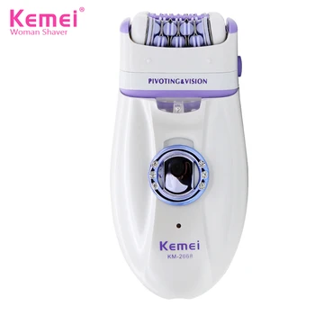 Kemei-2668 Lady Body Facial Epilator Rechargeable Shaver Waterproof Shaving Women Hair Remover Electric Body Depilation Machine
Kemei-2668 Lady Body Facial Epilator Rechargeable Shaver Waterproof Shaving Women Hair Remover Electric Body Depilation Machine