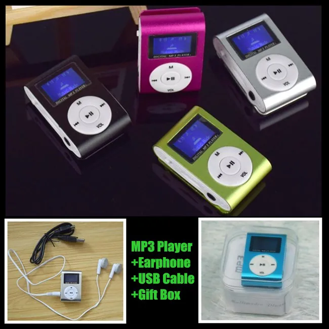 20p!Alloy Clip LCD Screen MP3 Music Player,External inserted Micro TF/SD Card Slot,Support 1-8GB,Earphone+USB Cable+Crystal Box
20p!Alloy Clip LCD Screen MP3 Music Player,External inserted Micro TF/SD Card Slot,Support 1-8GB,Earphone+USB Cable+Crystal Box