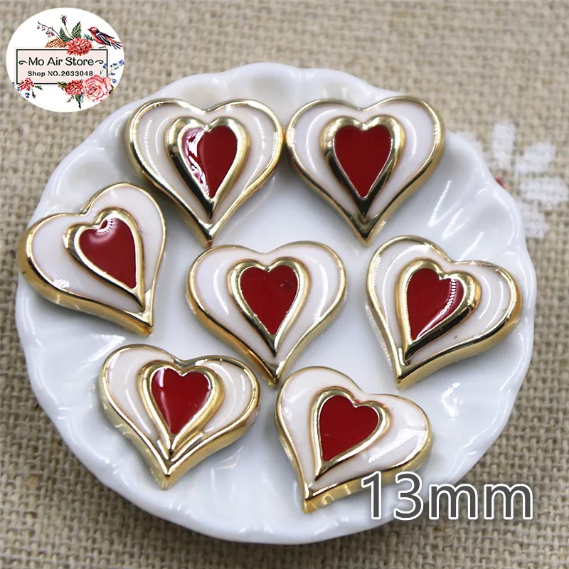 50pcs 11.5mm red heart flat back Buttons Home Garden Crafts Cabochon Scrapbooking DIY Accessories
50pcs 11.5mm red heart flat back Buttons Home Garden Crafts Cabochon Scrapbooking DIY Accessories