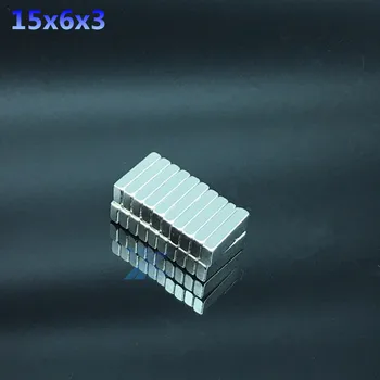 50pcs 15mmx6mmx3mm Super Strong magnets 15*6*3 mm Block NdFeB Cuboid Rare Earth Neodymium Magnets 15x6x3mm
50pcs 15mmx6mmx3mm Super Strong magnets 15*6*3 mm Block NdFeB Cuboid Rare Earth Neodymium Magnets 15x6x3mm