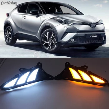 CSGJMY 1Set LED For Toyota C-HR CHR 2016 2017 2018 2019 LED DRL Daytime Running Light Daylight Fog Light Cover With Turn Signal
CSGJMY 1Set LED For Toyota C-HR CHR 2016 2017 2018 2019 LED DRL Daytime Running Light Daylight Fog Light Cover With Turn Signal