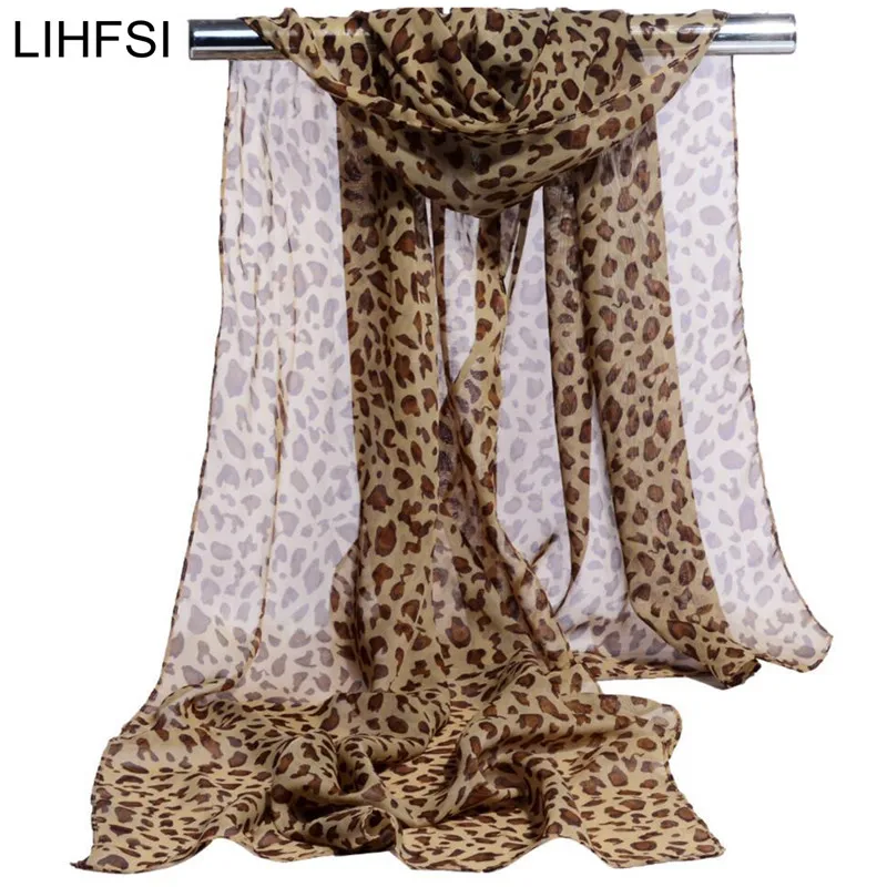 LIHFSI Spring Women Thin Scarf Autumn Fashion Long Capes Leopard Chiffon Scarves Soft Winter Lady Stoles Warm Shawls
LIHFSI Spring Women Thin Scarf Autumn Fashion Long Capes Leopard Chiffon Scarves Soft Winter Lady Stoles Warm Shawls