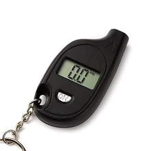 LEEPEE probador de presión de neumáticos de coche Digital portátil medidor de aire de neumáticos de coche medidor de pantalla LCD herramienta de procesión 3-150 PSI seguridad(China)