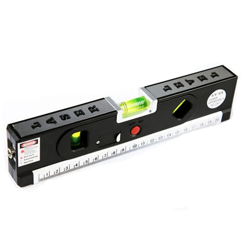 Multifunction Laser Level with Steel Tape Measure Horizontal Vertical Cross Laser Light Line Levelling Instrument
Multifunction Laser Level with Steel Tape Measure Horizontal Vertical Cross Laser Light Line Levelling Instrument