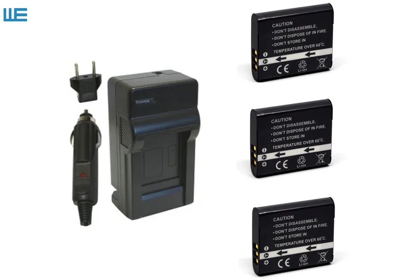 

3X LI-90B LI-92B LI92B LI90B Batteries and Charger for Olympus XZ-2,SH-50,SH-1,SP-100,Tough TG-1,TG-2,TG-3,TG-4,TG-tracker.