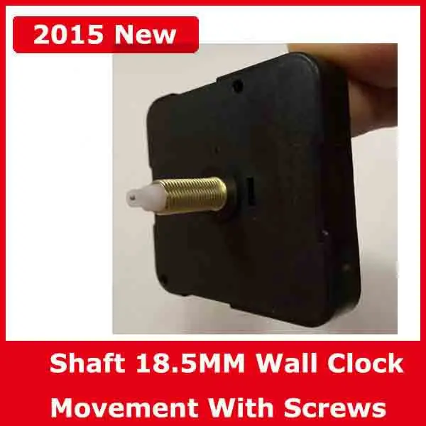 Shaft 18.5MM Quartz Wall Clock Movement Repair Long Shafts Wall Clock Machine + Screw + Black Cover Parts
Shaft 18.5MM Quartz Wall Clock Movement Repair Long Shafts Wall Clock Machine + Screw + Black Cover Parts