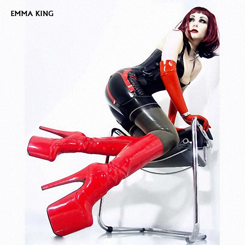 NEW Sexy Stiletto Short Boots Women Stage Show Fashion Catwalk Botas Mujer Waterproof Platform Botines 20 cm Super High Heels
NEW Sexy Stiletto Short Boots Women Stage Show Fashion Catwalk Botas Mujer Waterproof Platform Botines 20 cm Super High Heels
