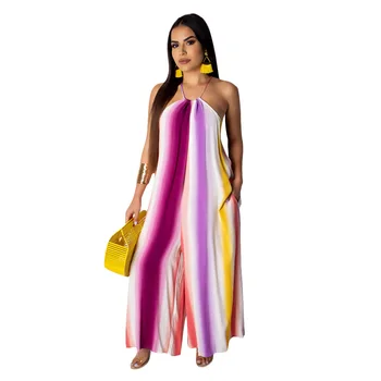 Spring Summer Women Jumpsuit Bodycon Playsuit Bodysuit Overalls Rompers Plus Size Rainbow Print Wide Leg Pants Sexy Jumpsuits
Spring Summer Women Jumpsuit Bodycon Playsuit Bodysuit Overalls Rompers Plus Size Rainbow Print Wide Leg Pants Sexy Jumpsuits