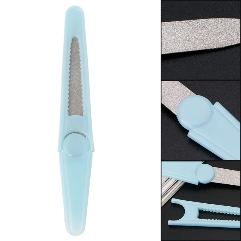 Grinding Nail File 2 way Shimmer Stainless Steel Buffer Manicure Tool With Cover 2018 New
Grinding Nail File 2 way Shimmer Stainless Steel Buffer Manicure Tool With Cover 2018 New