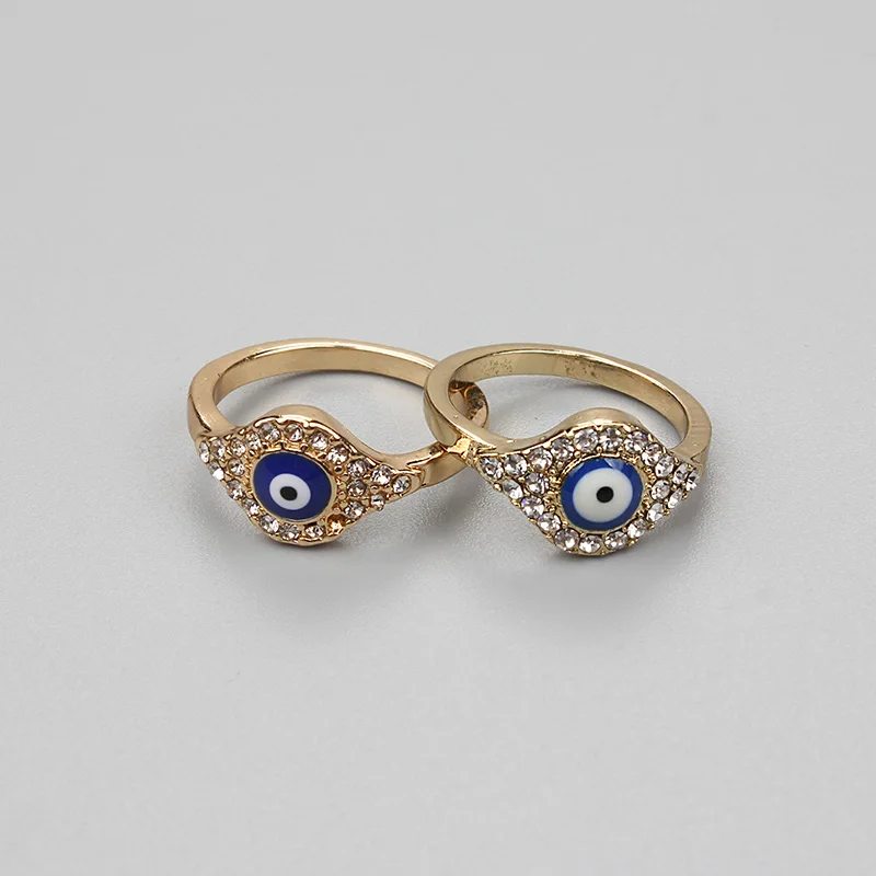 Lucky Eye Gold Evil Eye Ring Turkish Crystal Ring For Men Women Fashion Jewelry Gifts EY75
Lucky Eye Gold Evil Eye Ring Turkish Crystal Ring For Men Women Fashion Jewelry Gifts EY75