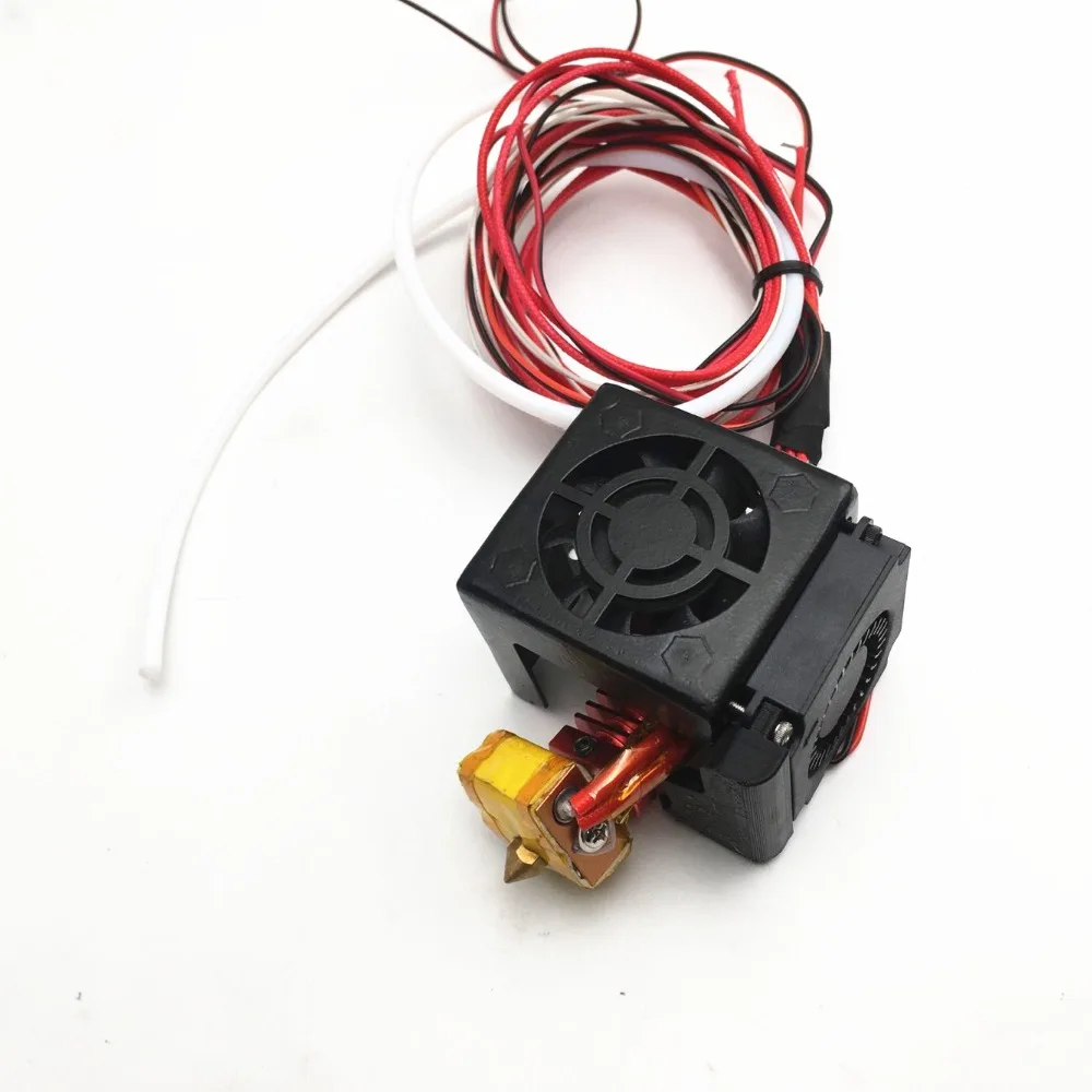12/24V 40W 3D Printer Parts 0.4mm Nozzle Hot End Extruder Kits With Cooling Fan Full Assembled Kit For Creality CR-10 | Компьютеры и