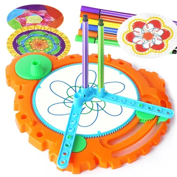 Children's Educational Creative Spirograph Drawing toys Changeable Pattern Fun Student Stationery Painting Template Ruler Random
Children's Educational Creative Spirograph Drawing toys Changeable Pattern Fun Student Stationery Painting Template Ruler Random