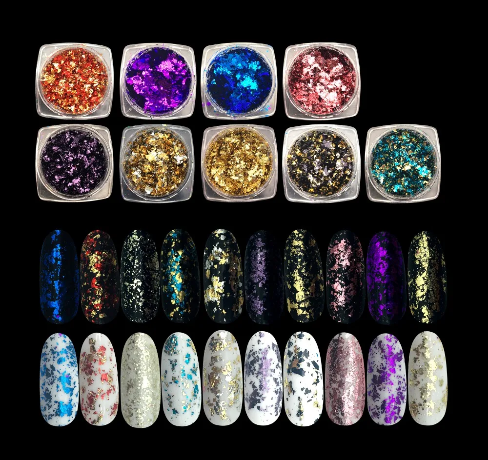 1 Box Nail Art Glitter Aluminum Flakes Mirror Effect Nail Powders Irregular Sequins Chrome Pigment Nail Decoration
1 Box Nail Art Glitter Aluminum Flakes Mirror Effect Nail Powders Irregular Sequins Chrome Pigment Nail Decoration