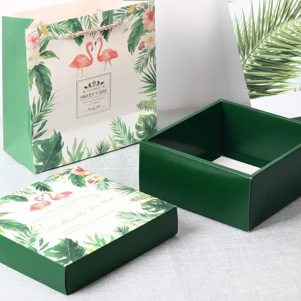 Flamingo with Hand Gift Box Forest Green Leaf Wedding Bridesmaid Wedding Candy Champagne Birthday Gift Box Proposal Box
Flamingo with Hand Gift Box Forest Green Leaf Wedding Bridesmaid Wedding Candy Champagne Birthday Gift Box Proposal Box