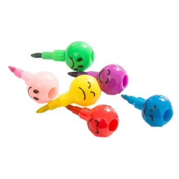 My House 7 Colors Cute Stacker Swap Smile Face Crayons Children Drawing Gift 17OCT12
My House 7 Colors Cute Stacker Swap Smile Face Crayons Children Drawing Gift 17OCT12