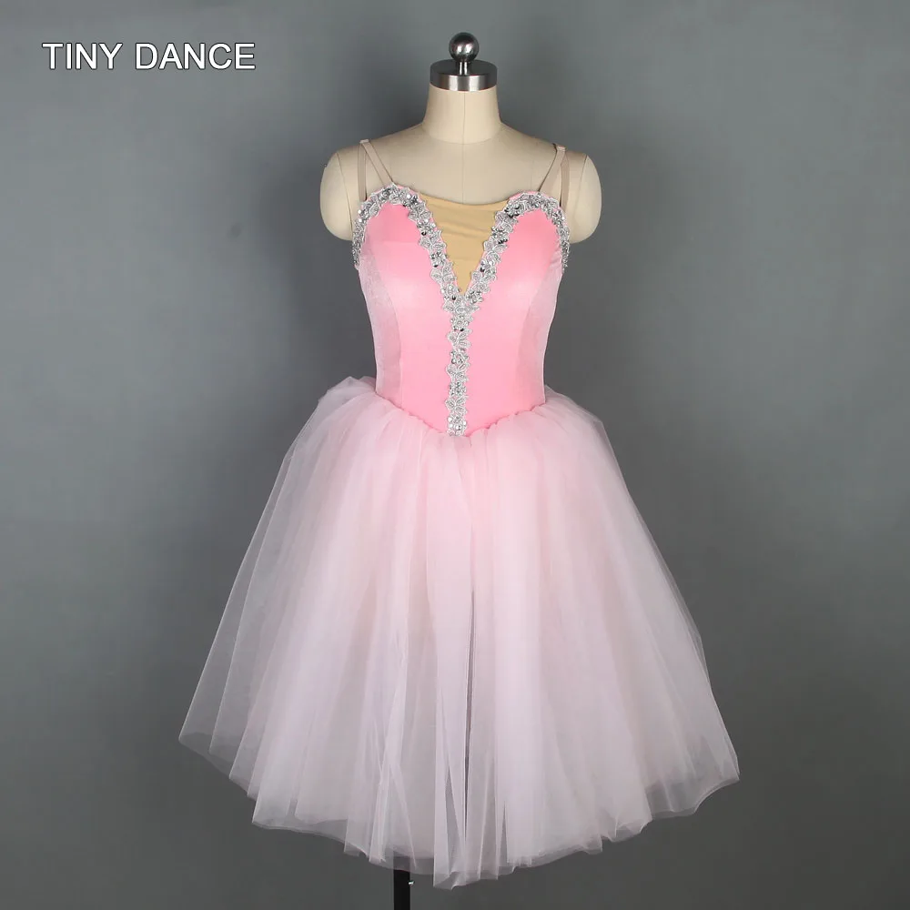 Romantic Length Ballet Dance Tutu Leotard Dress Velvet/Spandex Bodice with Layers of Soft Tulle Ballerina Dance Costume 19831 
Romantic Length Ballet Dance Tutu Leotard Dress Velvet/Spandex Bodice with Layers of Soft Tulle Ballerina Dance Costume 19831